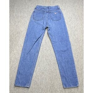 Vintage Guess Jeans Womens 27 Blue 90s High Waisted Mom Jeans 80s Made USA